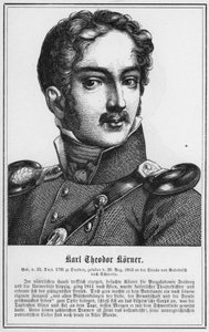 Karl Theodor Korner (engraving) 作者 德国学校