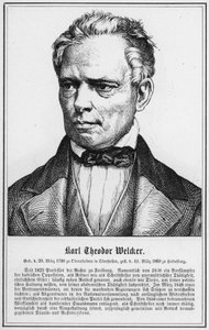 Karl Theodor Welcker (engraving) 作者 德国学校