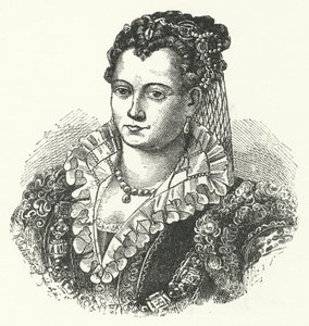 Lucrezia Borgia，费拉拉、摩德纳和雷焦的公爵夫人（版画） 作者 德国学校