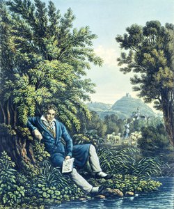 Ludwig van Beethoven河边 作者 德国学校