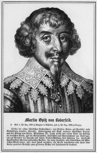 Martin Opik von Boberfeld (engraving) 作者 德国学校