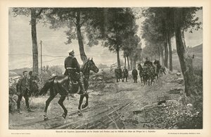 1870年9月2日斯坦 - 普鲁士战争轿车战役后的俾斯麦和拿破仑三世会议