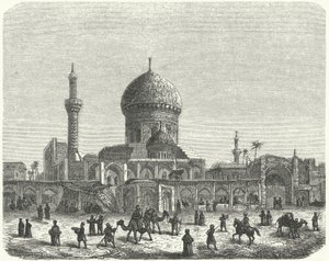 Ahmed Khiaga 清真寺和集市广场，巴格达（雕刻） 作者 德国学校