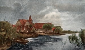 Nieuwkerk（彩色照相凹版印刷） 作者 德国学校