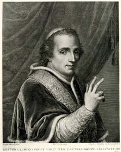 Papst Pius VII。 作者 德国学校