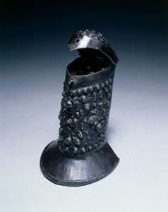 约1600年的顾客或墨盒盒（钢，木材，黄铜和皮革） 作者 德国学校