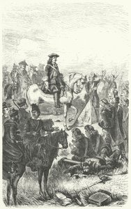 Peter the Great of Russia at the Battle of Poltava 作者 德国学校