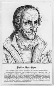 Philipp Melanchthon (雕刻) 作者 德国学校