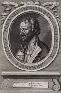 Philipp Melanchthon，新教改革的德国神学家 作者 德国学校