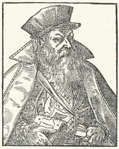 Philipp Nicodemus Frischlin，德国剧作家（雕刻）。 作者 德国学校
