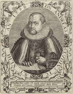 Andreas Cludius的肖像 作者 德国学校