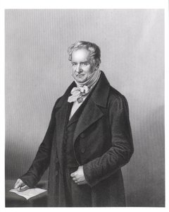 男爵Alexander von Humboldt的肖像（1769-1859） 作者 德国学校