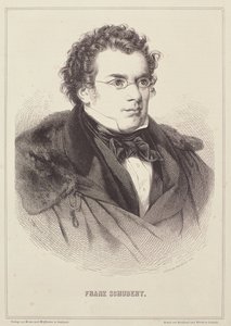 弗朗茨舒伯特的肖像（1768-1827） 作者 德国学校