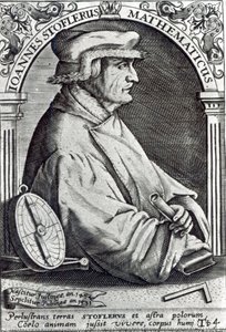 Johannes Stoffler的肖像 作者 德国学校