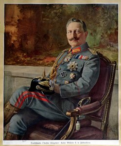 威廉皇帝二世的肖像（1859-1941）