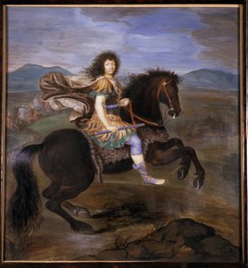 军事指挥官的肖像，1676年 作者 德国学校