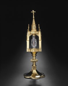 浸信会圣洗者圣约翰的牙齿，金属制品：1375-1400 作者 德国学校