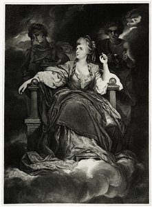 Sarah Siddons，1884-90（照片型） 作者 德国学校