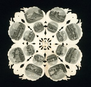 肯特郡的风景（平版印刷 作者 德国学校