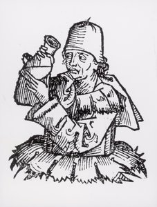 圣安东尼（1195-1231）来自&39;Liber Chronicarum&39;作者：Hartmann Schedel（1440-1514）1493 作者 德国学校