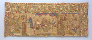 偷走了圣凯瑟琳的殉难，莱茵兰，c.1200 作者 德国学校