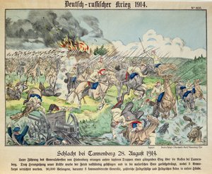 Tannenberg战役，1914年8月24日