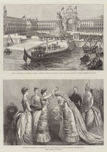 The Royal Wedding at Charlottenburg (engraving) 作者 德国学校