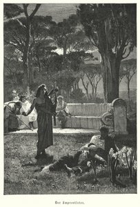 The improvisor (engraving) 作者 德国学校