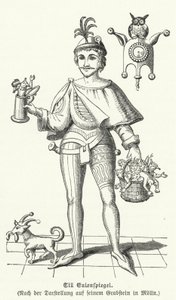 致 Eulenspiegel (雕刻) 作者 德国学校