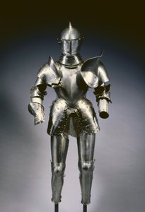 倾斜套装，c.1560-80 作者 德国学校
