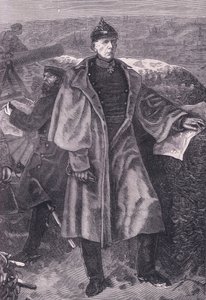 Von Moltke before Paris, Cassells History of the War between France and Germany published by Cassell and Company Limited, c.1890 (litho) 作者 德国学校