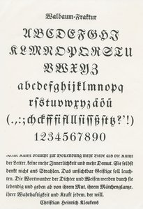 Walbaum断裂 作者 德国学校