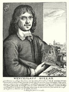 Wenceslaus Hollar，波西米亚制图师、蚀刻师和插画家（雕刻）。 作者 德国学校