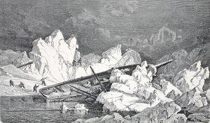 汉莎的残骸，酒吧。伦敦1874年 作者 德国学校