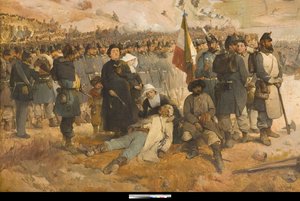 切尔纳亚战役 作者 Gerolamo Induno