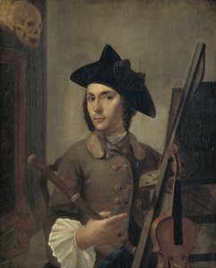自画像 作者 Gerrit Backhuizen