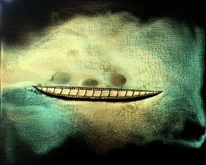 航程 206》，2017 年（丙烯酸画布） 作者 