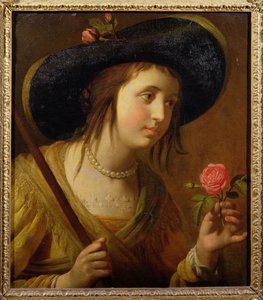波希米亚的公主索菲亚（1630-1714），乔治一世的母亲是牧羊女 作者 格里特·范·洪特霍斯特