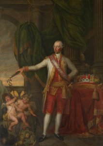 约瑟夫二世皇帝的肖像 1741-1790年，18世纪下半叶。 作者 Gertrude Cornélie Marie de Pélichy