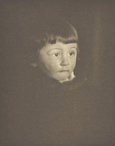 一个男孩的肖像，1897年。 作者 格特鲁德奶酪啤酒