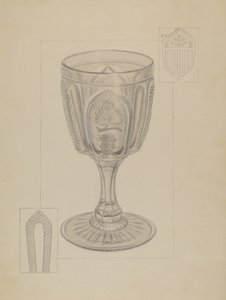 高脚杯，约1936年。