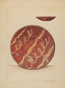 板，约1936年。
