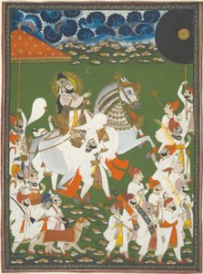 Maharana Bhim Singh 游行 作者 加齐