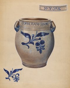 罐子，约1937年。