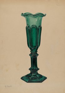 花瓶，约1937年。
