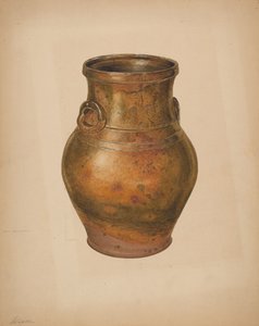 花瓶，约1938年。