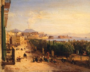 在那不勒斯的基艾亚里维埃拉 (Riviera di Chiaia)