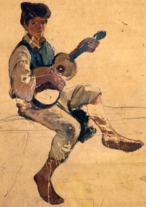 吉他手 作者 贾辛托·吉甘特（Giacinto Gigante）