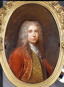 一位绅士的肖像。 18世纪。 贾科莫·塞鲁蒂 (Giacomo Ceruti) 的绘画称为 Pyochetto (1724? -?)。 米兰城堡博物馆。 作者 贾科莫·切鲁蒂
