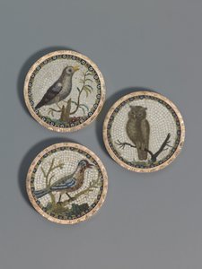 三键，约1775年（金色和微镶嵌） 作者 贾科莫（拉斐尔的车间）